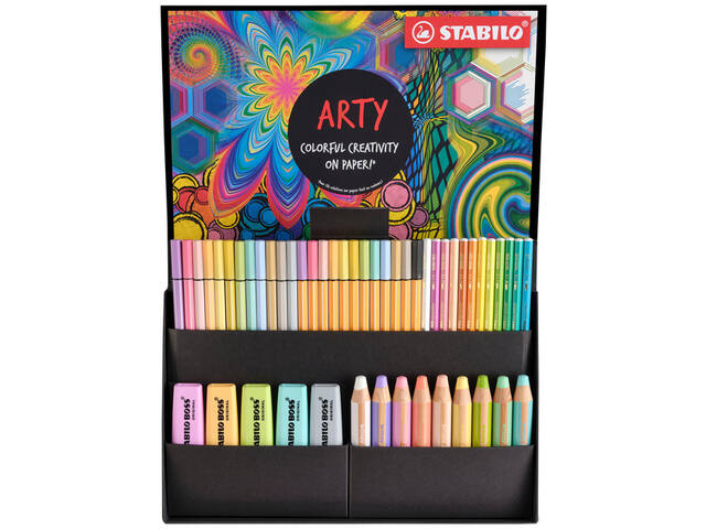 Creative set STABILO 77/6 Arty colorful pastel mix