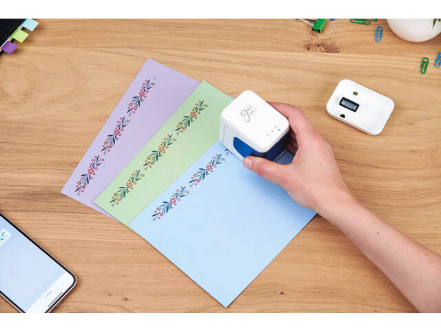 Stempelprinter Colop Emark Go wit
