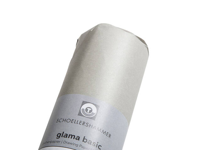 Tekenpapier SH Glama Basic 33cmx50m 60gr transp
