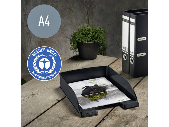 Brievenbak Leitz Recycle A4 zwart