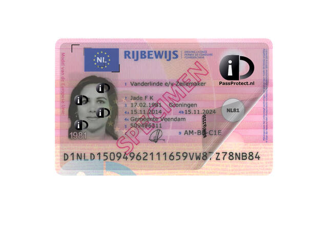 Beschermfolie PassProtect voor rijbewijs