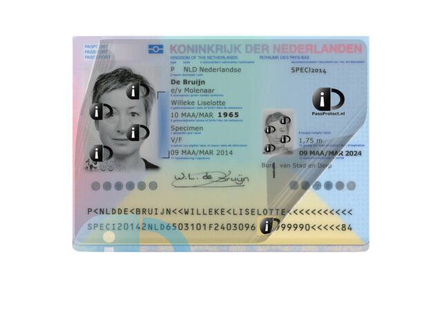 Beschermfolie PassProtect voor paspoort