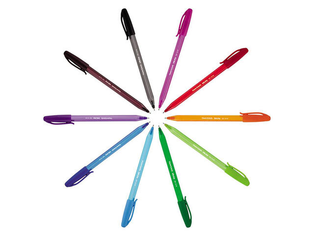 Balpen Paper Mate Inkjoy 100 UF blauw