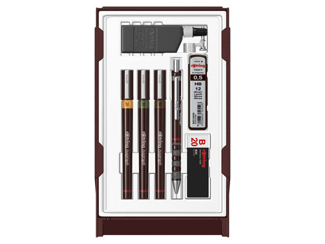 Tekenset rOtring Isograph College 0.2-0.3-0.5mm