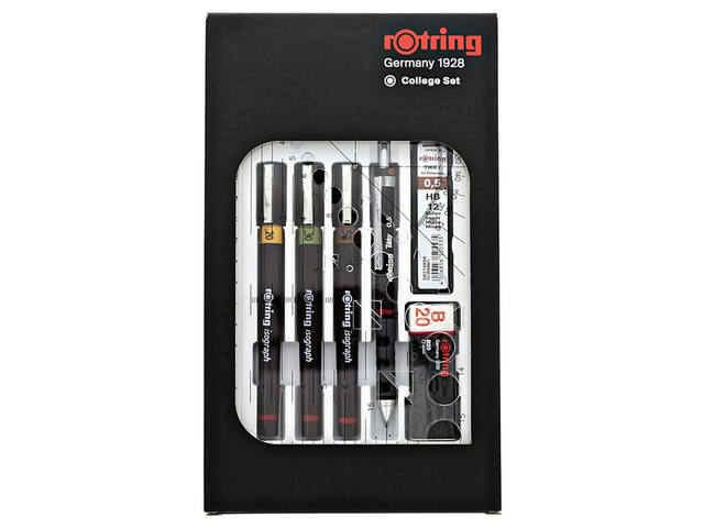 Tekenset rOtring Isograph College 0.2-0.3-0.5mm
