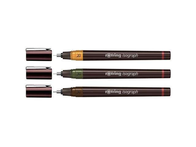 Tekenset rOtring Isograph Junior 4-delig