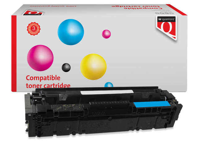 Tonercartridge Quantore tbv HP W2211A cyaan