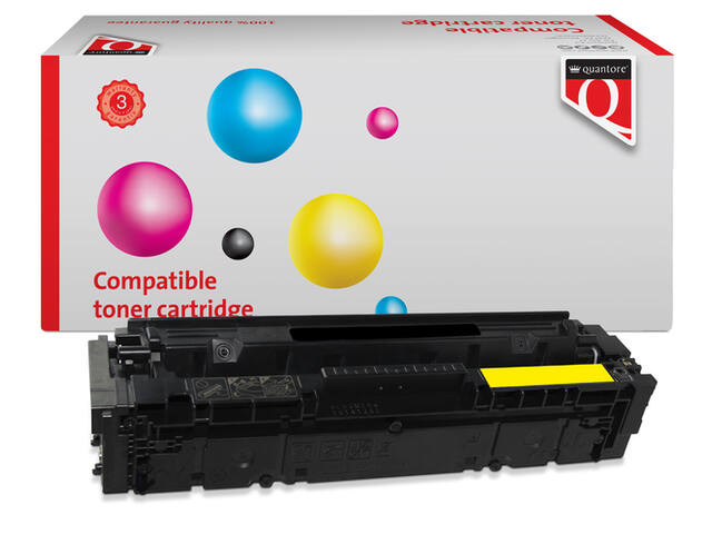 Tonercartridge Quantore tbv HP W2212X geel