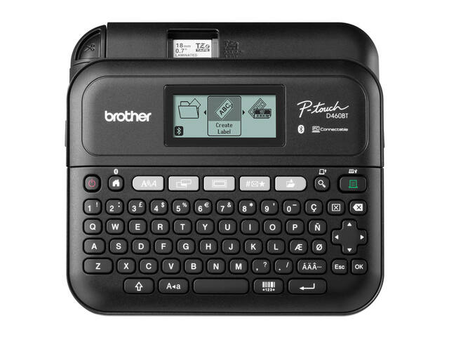 Labelprinter Brother Ptouch TZe PTD460BT zwart
