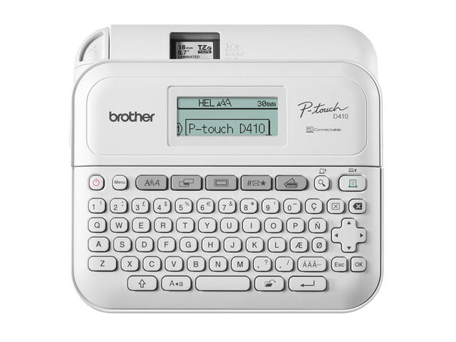 Labelprinter Brother Ptouch TZe PTD410 wit