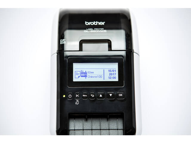 Labelprinter Brother DK QL820NWBc desktop 62mm wit