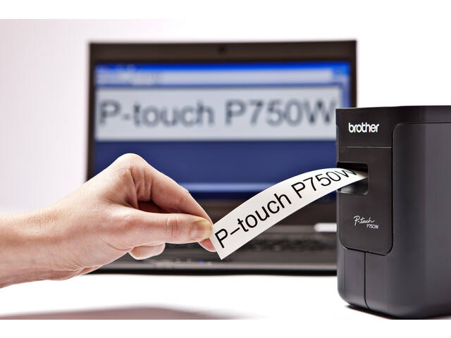 Labelprinter Brother Ptouch TZe PTP750W zwart
