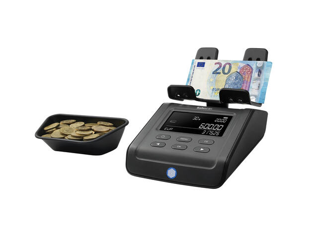 Geldtelweegschaal Safescan 6175 zwart