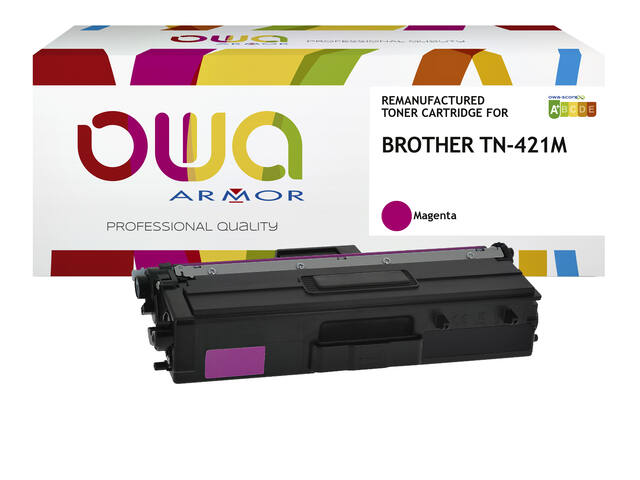 Toner OWA Brother TN-421M rood