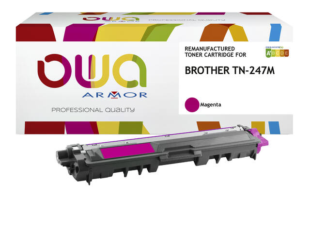 Toner OWA Brother TN-247M rood