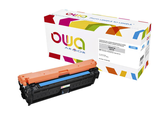 Tonercartridge OWA HP CE341A blauw