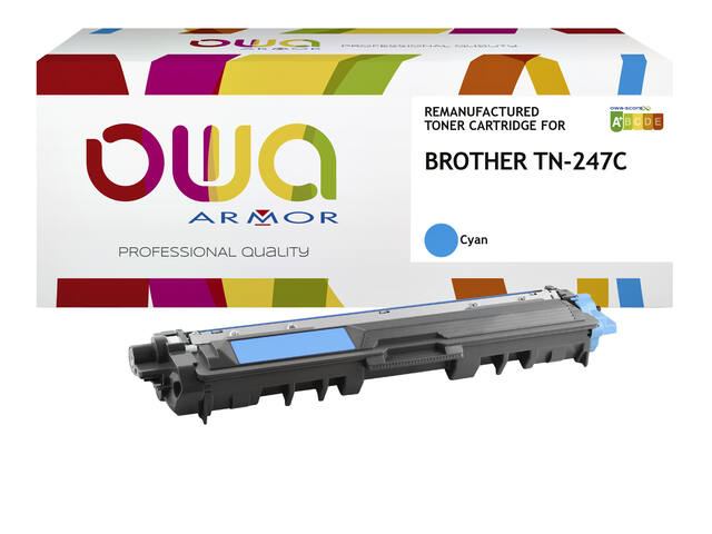 Toner OWA Brother TN-247C blauw