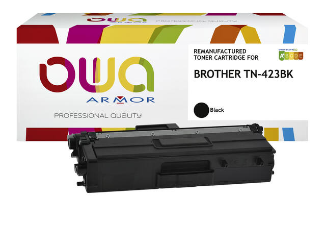 Toner OWA Brother TN-423BK zwart