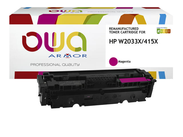 Tonercartridge OWA HP W2033X rood