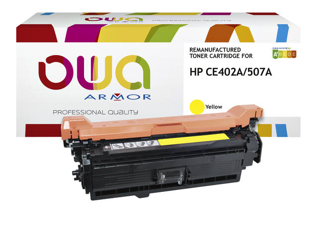 Tonercartridge OWA HP CE402A geel