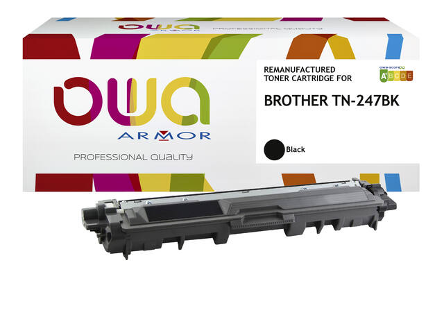 Toner OWA Brother TN-247BK zwart