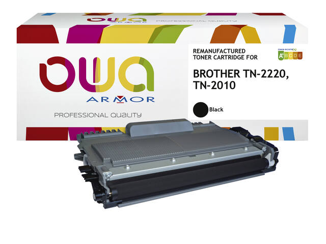 Toner OWA Brother TN-2220BK zwart