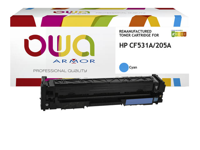 Tonercartridge OWA HP CF531A blauw
