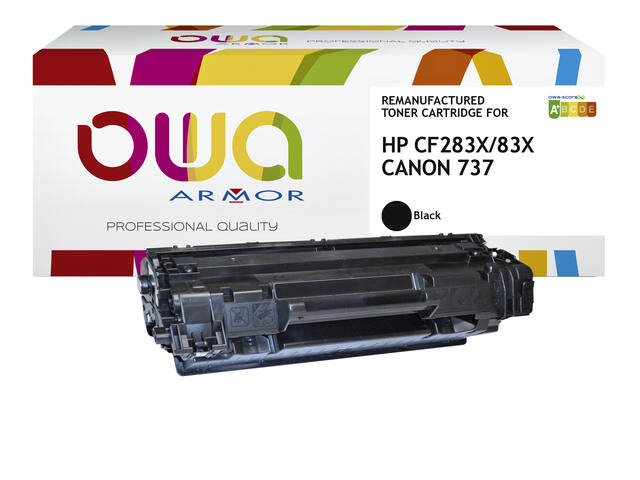 Tonercartridge OWA HP CF283X zwart
