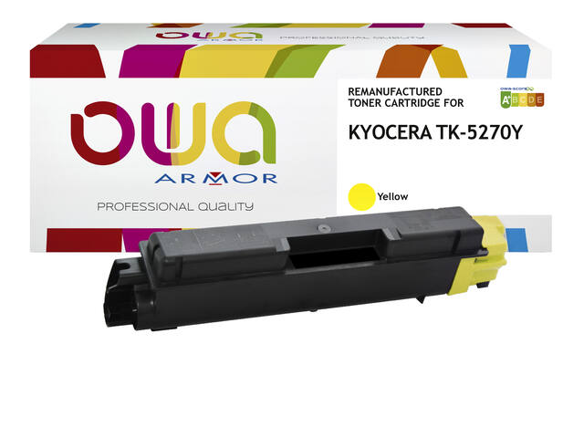 Toner OWA Kyocera TK-5270Y geel