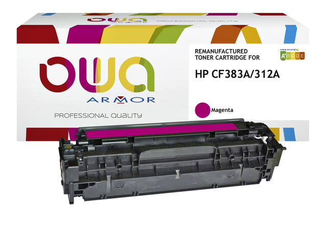 Tonercartridge OWA HP CF383A rood