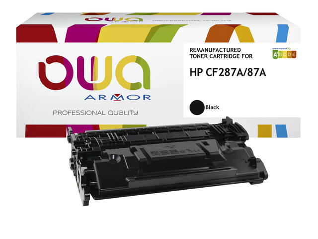 Tonercartridge OWA HP CF287A zwart