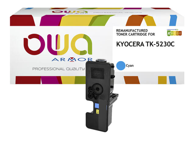 Toner OWA Kyocera TK-5230C blauw