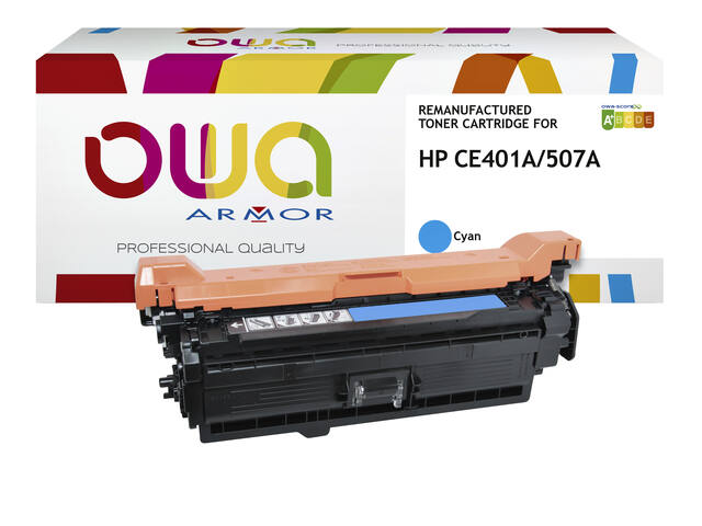 Tonercartridge OWA HP CE401A blauw