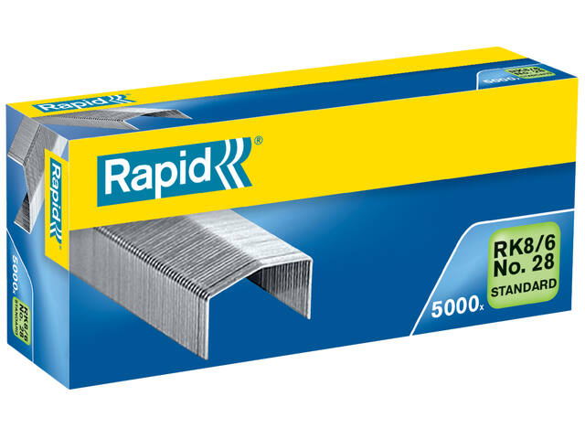 Nieten Rapid RK8 (B8) gegalv standaard 5000 stuks