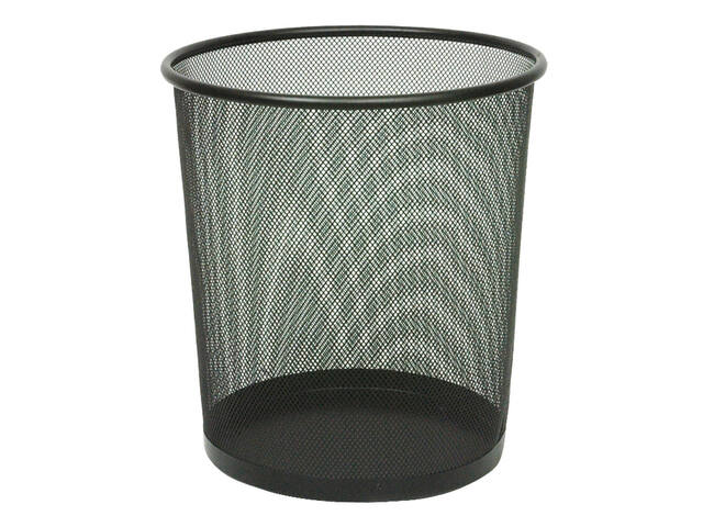 Papierbak Vepa Bins rond 19 liter zwart
