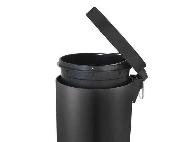 Pedaalemmer Vepa Bins 12 liter zwart