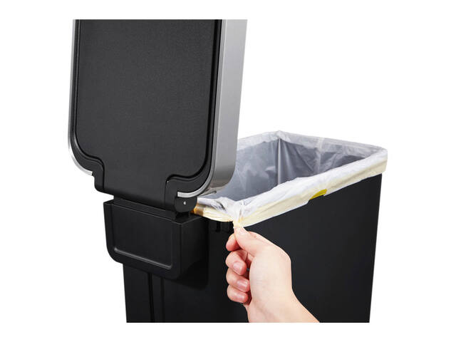 Pedaalemmer EKO Hana Slim 40 liter zwart
