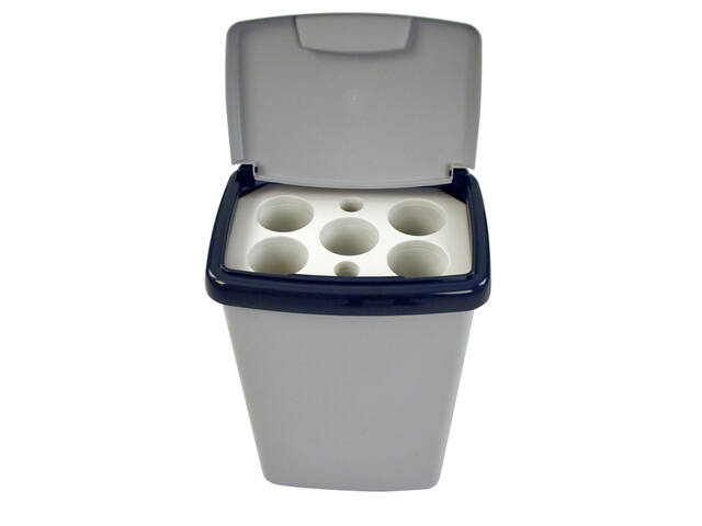 Afvalbak Vepa Bins bekerinzet 50 liter grijs