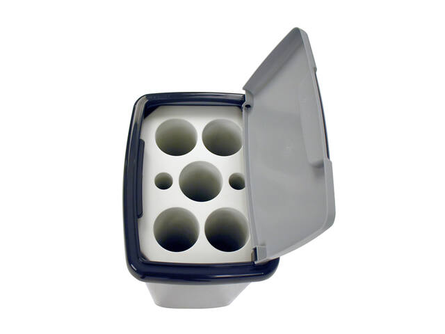 Afvalbak Vepa Bins bekerinzet 50 liter grijs