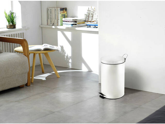 Pedaalemmer Vepa Bins 12 liter wit