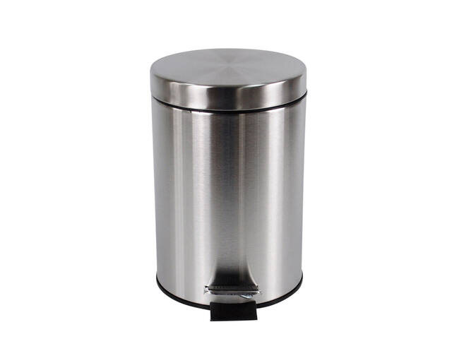 Pedaalemmer BRASQ 12 liter rvs