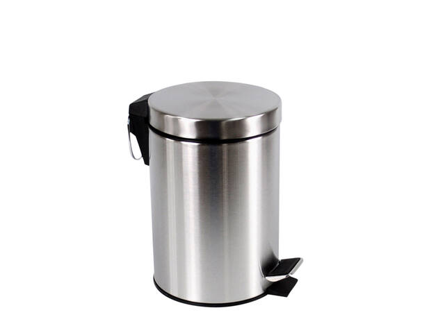 Pedaalemmer BRASQ 12 liter rvs