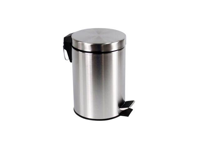 Pedaalemmer BRASQ 3 liter rvs