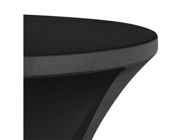 Tafelrok BRASQ voor statafel 80cm zwart