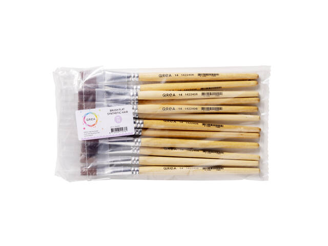 Kwast Qrea synthetisch haar nr 14