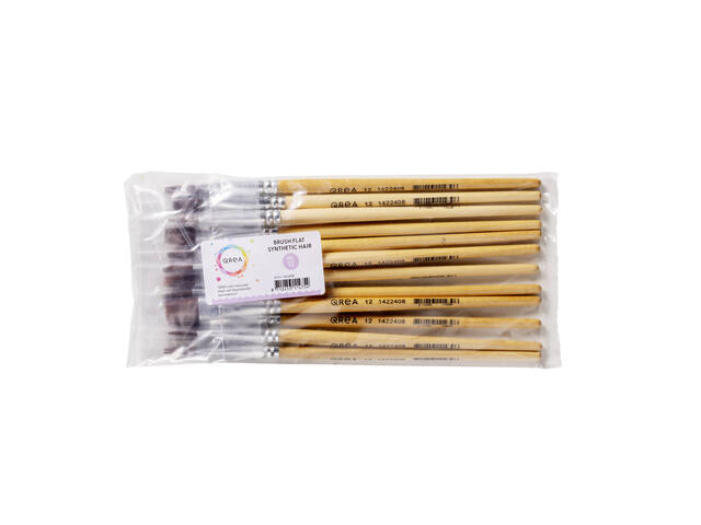 Kwast Qrea synthetisch haar nr 12