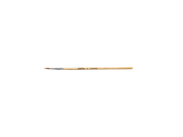 Penseel Qrea synthetisch haar  set a 3 breedtes