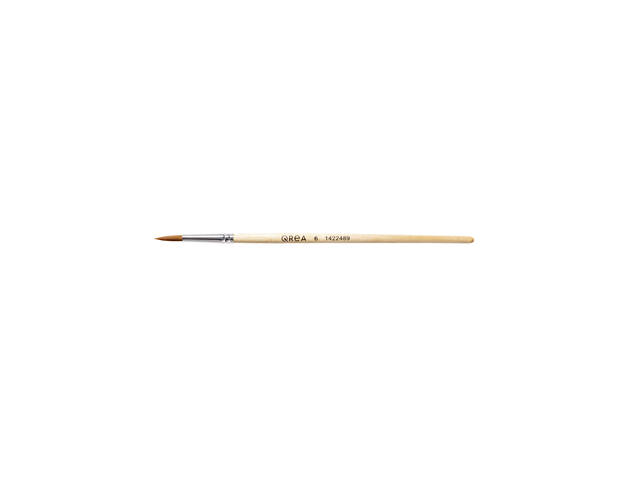 Penseel Qrea synthetisch haar  set a 3 breedtes