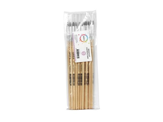 Kwast Qrea synthetisch haar nr 2