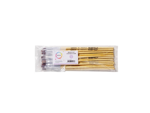 Kwast Qrea synthetisch haar nr 6